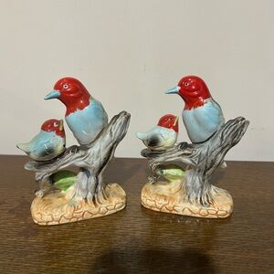 VTG 1950s Woodpecker Figurines (Set of 2)